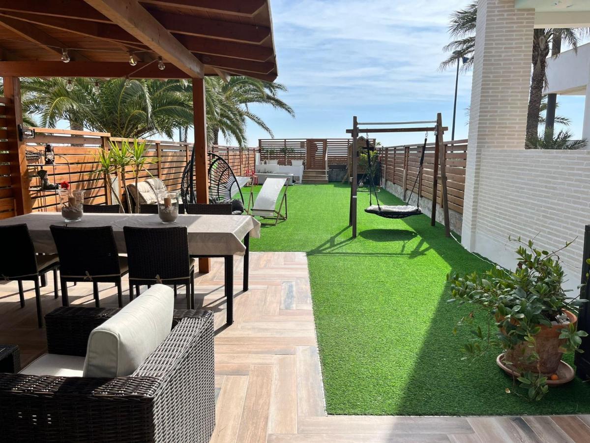 Casa En Primera Linea De Playa Puzol Exterior foto